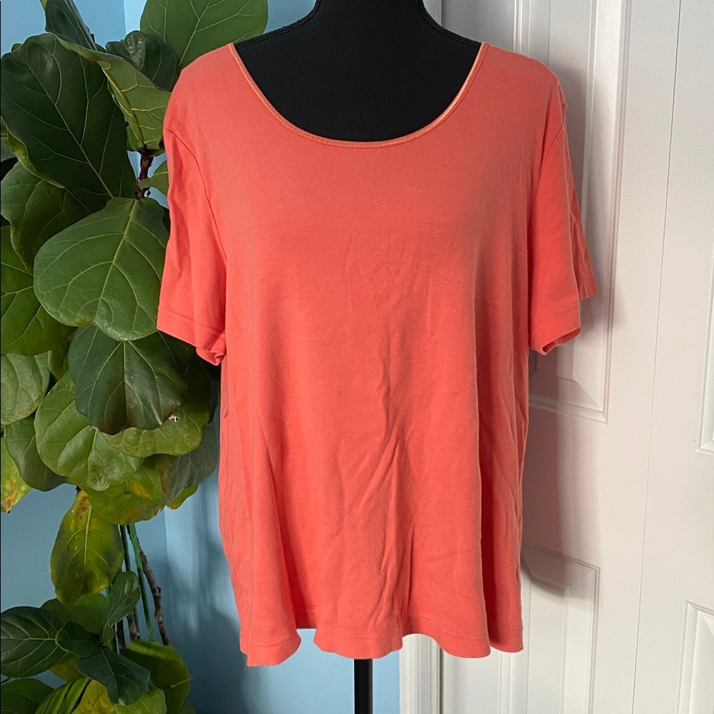 J.Jill 2X Short Sleeve Compassion Tee - Picture 5 of 6